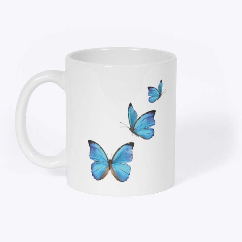 Blue Morpho Butterflies